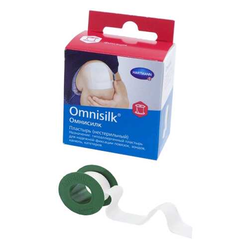Пластырь Omnisilk фиксирующий 2,5 см х 5 м 1 шт. в Аптека Миницен