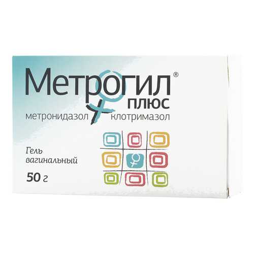 Метрогил Плюс гель ваг.50 г+аппликатор 10 шт. в Аптека Миницен