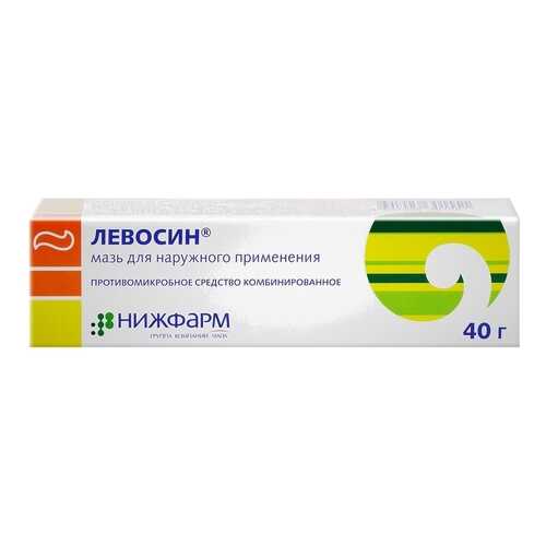 Левосин мазь для наружного применения 40 г в Аптека Миницен