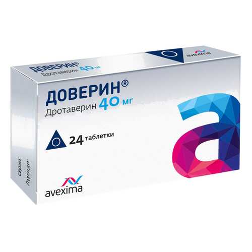 Доверин таблетки 40 мг №24 в Аптека Миницен