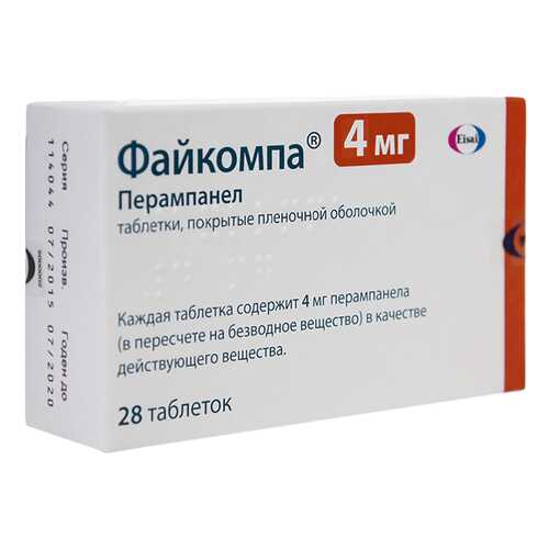 Файкомпа таблетки 4 мг 28 шт. в Аптека Миницен