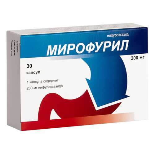 Мирофурил капсулы 200 мг №30 в Аптека Миницен