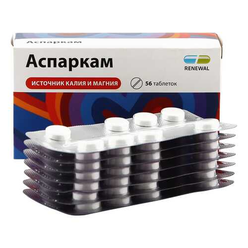 Аспаркам таблетки 56 шт. в Аптека Миницен