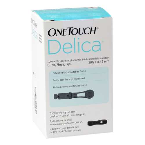 Ланцеты One Touch Delica 100 шт. в Аптека Миницен