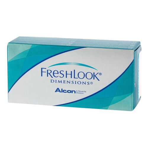 Контактные линзы FreshLook Dimensions 6 линз -3,00 carribean aqua в Аптека Миницен