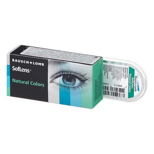 Контактные линзы SofLens Natural Colors 2 линзы -3,00 platinum в Аптека Миницен
