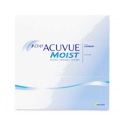 Контактные линзы 1-Day Acuvue Moist 90 линз R 9,0 -9,50 в Аптека Миницен