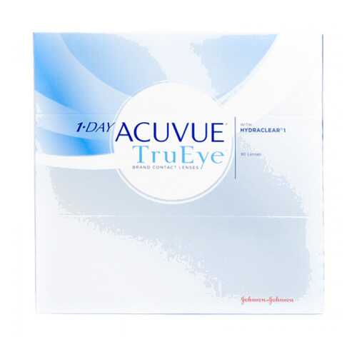 Контактные линзы 1-Day Acuvue TruEye 90 линз R 8,5 -5,25 в Аптека Миницен