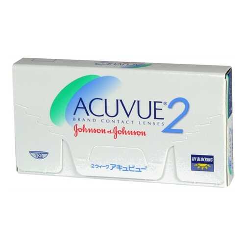 Контактные линзы Acuvue 2 6 линз R 8,3 -7,00 в Аптека Миницен