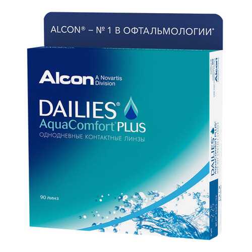 Контактные линзы ALCON Dailies AquaComfort Plus 90 линз -2,00 в Аптека Миницен