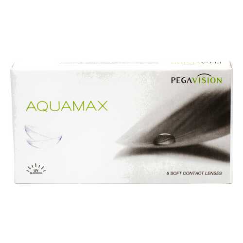 Контактные линзы AQUAMAX 6 линз R 8,6 -7,50 в Аптека Миницен