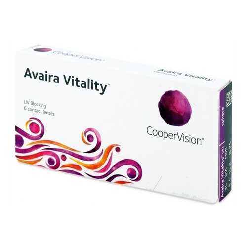 Контактные линзы Avaira Vitality 6 линз -4,0 в Аптека Миницен