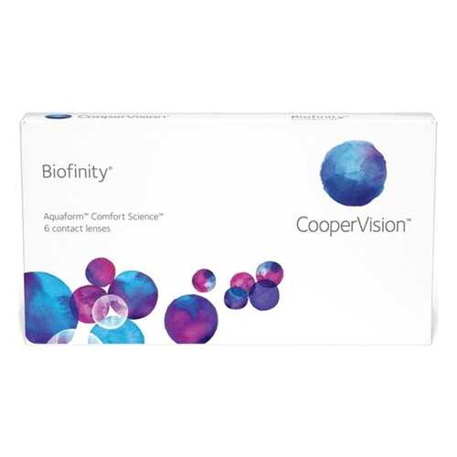 Контактные линзы Biofinity 6 линз +1,50 в Аптека Миницен