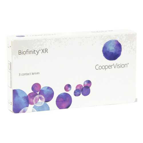Контактные линзы Biofinity XR 3 линзы R 8,6 +15,00 в Аптека Миницен