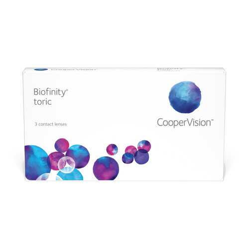 Контактные линзы Biofinity Toric 3 линзы R 8,7 -1,00/-2,25/40 в Аптека Миницен