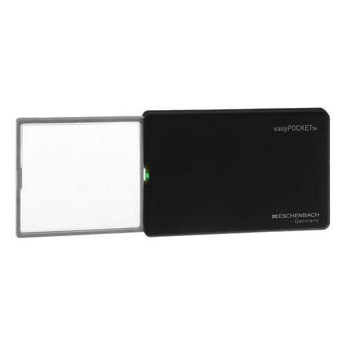 Лупа Eschenbach easyPOCKET выдвижная с подсветкой 50 х 45 мм 3.0х черный в Аптека Миницен