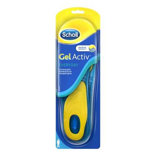 Стельки для обуви Scholl gelactiv everyday для мужчин р.40-46 в Аптека Миницен