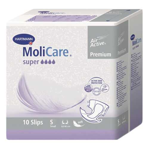 Подгузники для взрослых, S, 10 шт. MoliCare Premium Super в Аптека Миницен
