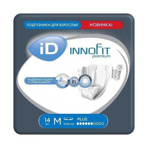 Подгузники iD Innofit для взрослых М 14 шт в Аптека Миницен