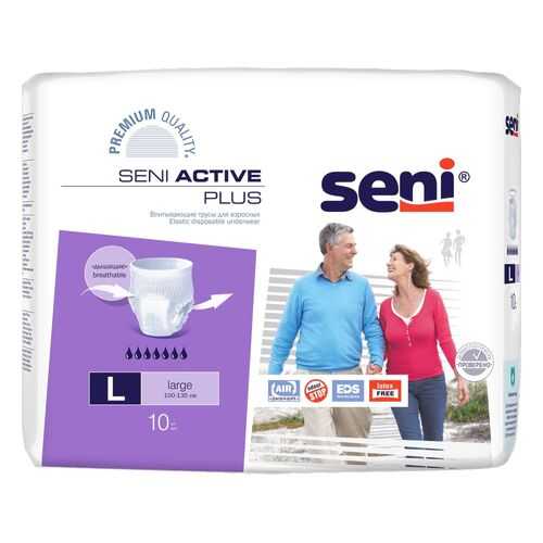 Трусы впитывающие для взрослых Seni Active Plus Large 10 шт. в Аптека Миницен