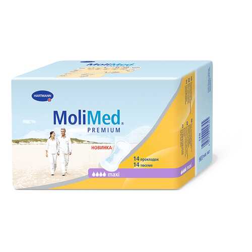 Урологические прокладки Molimed Premium maxi 14 шт. в Аптека Миницен