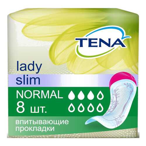 Урологические прокладки Tena Lady Slim Normal 8 шт в Аптека Миницен