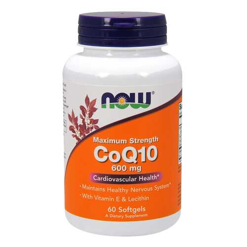 Коэнзим NOW CoQ10 60 капс. в Аптека Миницен