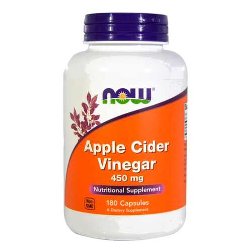 Добавка для здоровья NOW Apple Cider Vinegar 180 капс. в Аптека Миницен