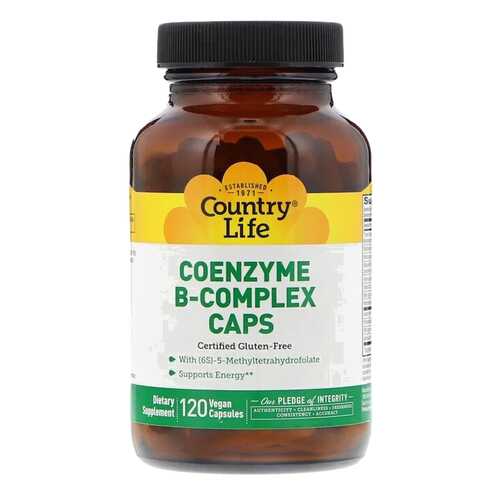 Комплекс коэнзимов B Country Life капсулы 120 шт. в Аптека Миницен