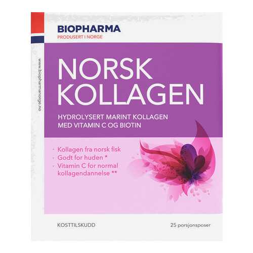 Морской коллаген Norsk Kollagen Biopharma саше 25 шт. в Аптека Миницен